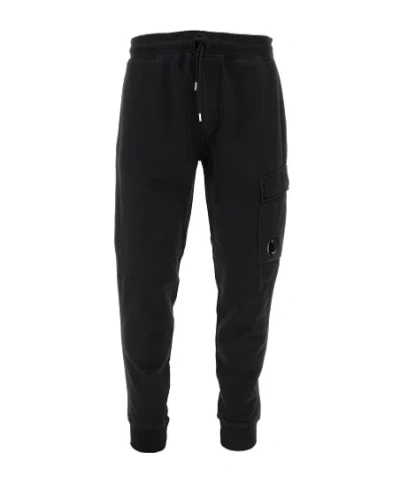C.p. Company Drawstring Sweatpants In Black