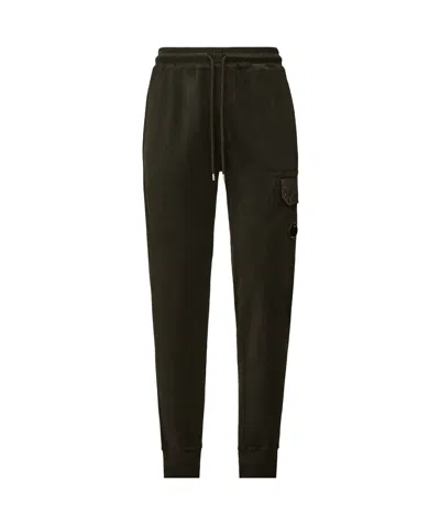 C.p. Company Drawstring Sweatpants In Green