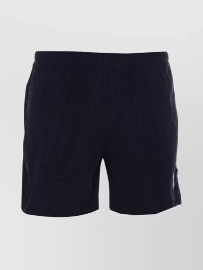 C.p. Company C.p.company Logo Swim Shorts In Blue