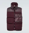 C.p. Company C. P. Company Eco Chrome-r Down Vest In Purple