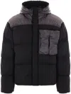 C.p. Company C. P. Company Eco Chrome-r Goggle Down Jacket In Black