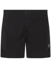 C.p. Company Eco-chrome R Swim Shorts In Black