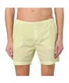 C.p. Company Eco-chrome R Swim Shorts In Yellow