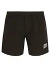 C.p. Company Eco-friendly Swim Shorts With Adjustable Drawstring