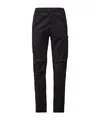 C.p. Company Elastic Waist Casual Pants In Black