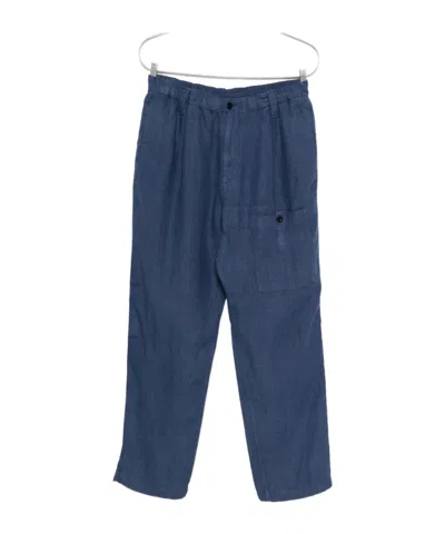 C.P. COMPANY ELASTIC WAIST CASUAL PANTS