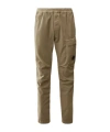 C.p. Company Stretch-cotton Cargo Trousers In Brown