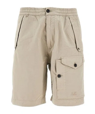 C.P. COMPANY MULTI-POCKET CARGO SHORTS