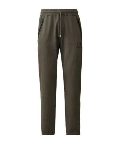 C.p. Company Elastic Waist Sweatpants In Black