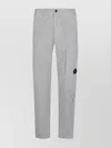 C.p. Company Elastic Waistband Cargo Pant In Gray