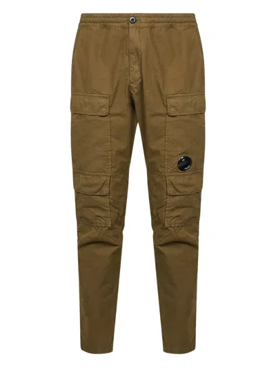 C.P. COMPANY ELASTICATE DRAWSTRING CARGO PANTS