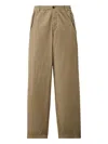 C.p. Company Elasticated Side-pocket Trousers In Brown