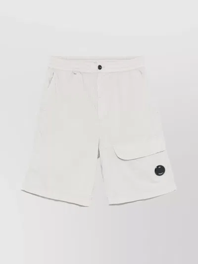 C.p. Company C.p.company Cargo Shorts In White