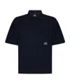 C.p. Company Polo  In Black