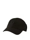C.p. Company Embroidered-logo Goggle Hat In Black