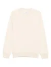 C.p. Company Embroidered-logo Sweatshirt In Neutral