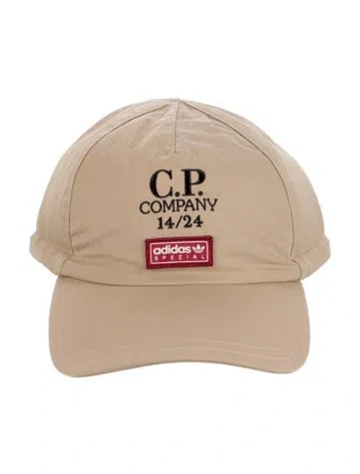 Pre-owned C.p. Company Embroidered Solid Baseball Hat In Neutral