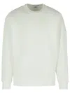 C.p. Company Lens-detail Crew-neck Sweatshirt In White