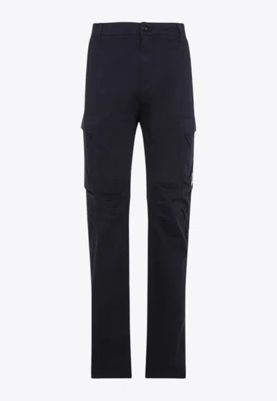 C.p. Company Essential Cargo Pants In Navy