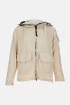 C.p. Company Explorer Jacket In Neutral