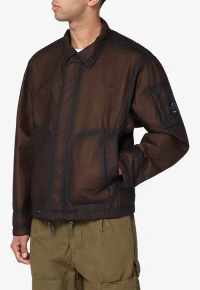 C.P. COMPANY FADED BOMBER JACKET