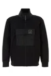 C.p. Company C.p.company Black Stretch Cotton Sweatshirt