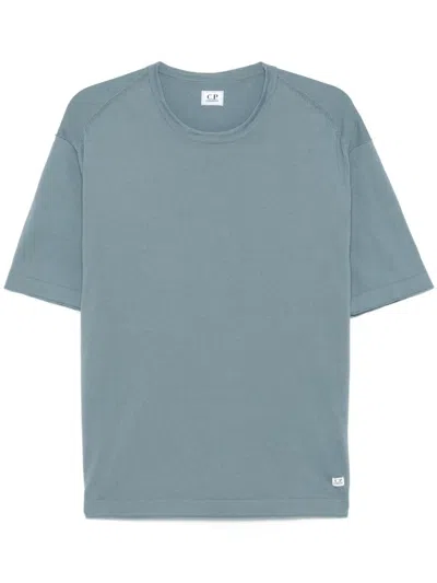 C.p. Company Fine-knit T-shirt In Blue