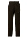 C.p. Company Flap-pocket Cargo Trousers In Black