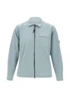 C.p. Company C.p.company Organic Cotton Overshirt In Blue