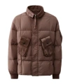C.p. Company Flatt Jacket In Brown