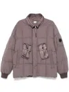 C.p. Company Men Matte Puffer Jacket In Purple