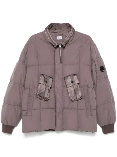 C.p. Company Flatt Jacket In Purple
