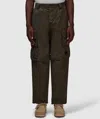 C.p. Company Flatt Nylon Cargo Pant In Ivy Green