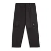 C.p. Company Cp Company Cargo Pant In Stretch Satin In Black