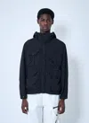 C.p. Company Streamlined Neutrals Outerwear Jacket In Black