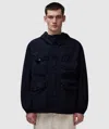 C.p. Company Streamlined Neutrals Outerwear Jacket In Total Eclipse