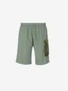 C.p. Company C. P. Company Cargo Swim Shorts In Dark Green
