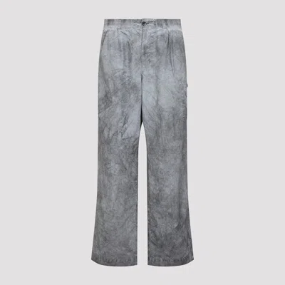 C.p. Company C.p.company Colorblack Flatt Nylon Loose Cargo Pants In Black
