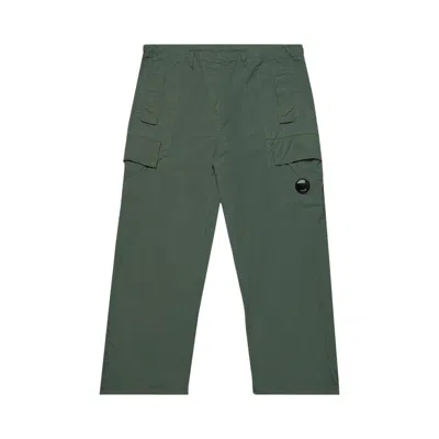 Pre-owned C.p. Company Flatt Nylon Oversized Cargo Pants 'agave Green' | Men's Size M