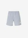 C.p. Company Flatt Nylon Swimsuit In Grey