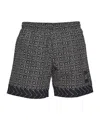 C.p. Company Black Flatt Nylon Baja Swim Shorts In Black