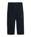 C.p. Company Flatt Trousers In Black