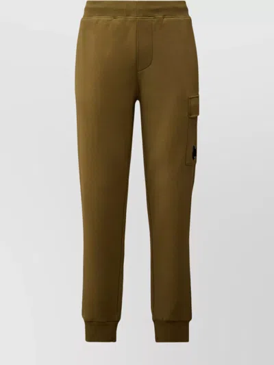C.P. COMPANY FLEECE CARGO SWEATPANTS ADJUSTABLE WAIST