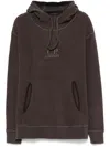 C.p. Company Hoodie Aus Fleece In Violett