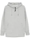 C.p. Company Gray Goggle Hoodie In Grey