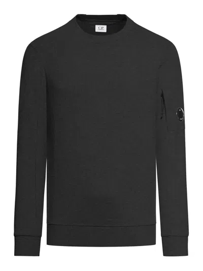 C.p. Company Fleece Sweatshirt In Black