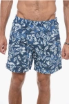 C.P. COMPANY FLORAL PATTERN BOXER SWIMSHORTS