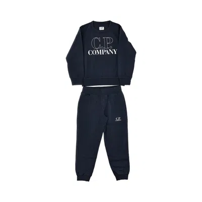 C.p. Company French Terry Two-piece Set Kids