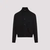 C.p. Company C.p.company Full Button Sweatshirt In Black