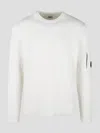 C.p. Company C. P. Company Man Sweater White Size 44 Cotton In White